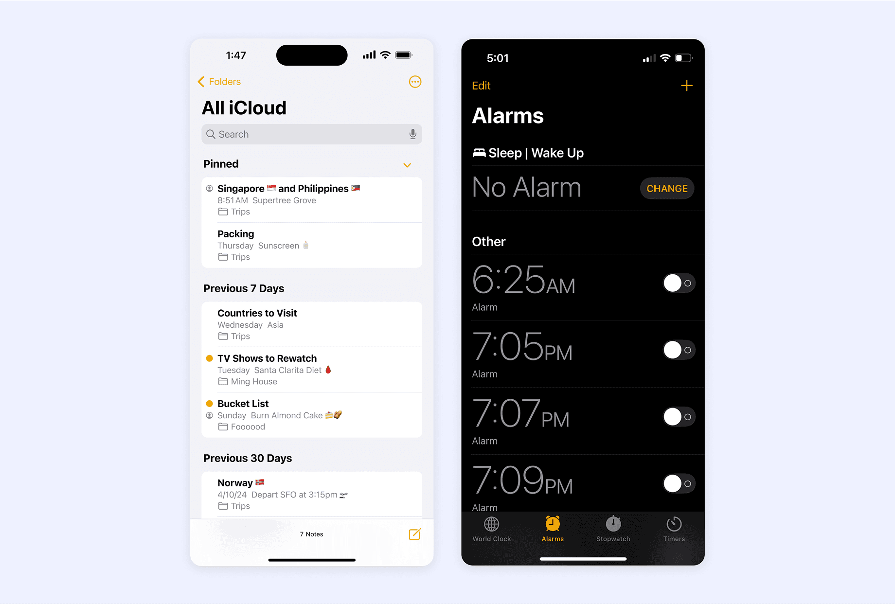 Prominent Grouped Header